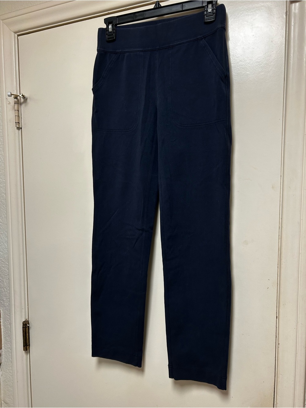 Duluth Trading Co Navy Pull-On Jogger Pants